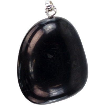 Pendentif Métal Shungite Roulé