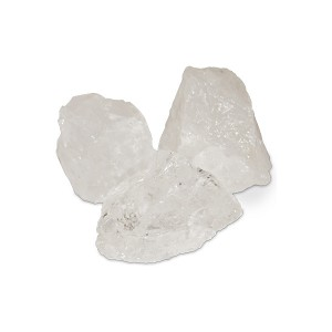Clear quartz chunk