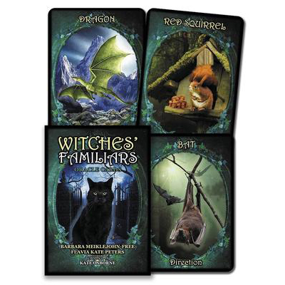 Witches Familiars Oracle Cards - Barbara Meiklejohn