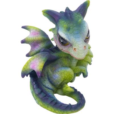 Figurine bébé dragon en résine - Regarder