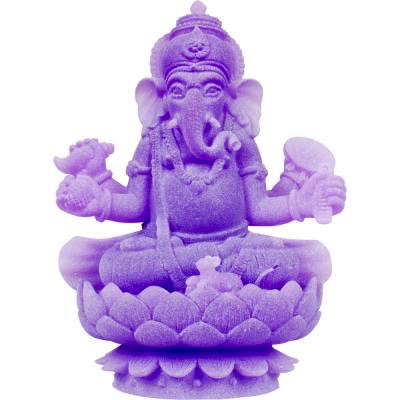 Statue Ganesha violet
