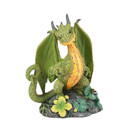 Cantaloupe Garden Dragon Statue