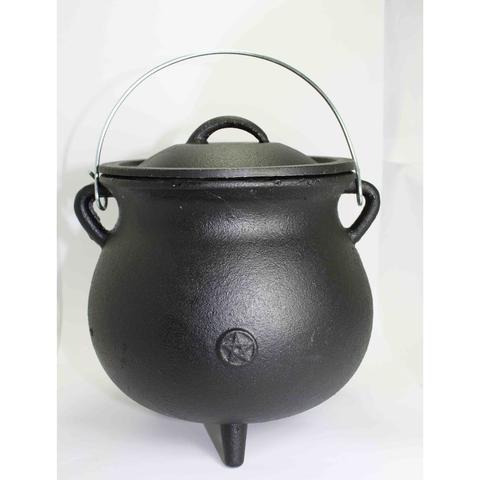 Cauldron Potbelly Pentacle 7.75 inch
