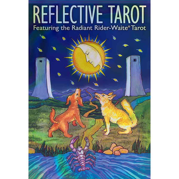 Tarot réfléchissant mettant en vedette le Tarot Radiant Rider-Waite