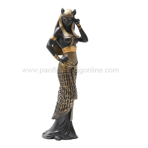 Statue Bastet (noir et or