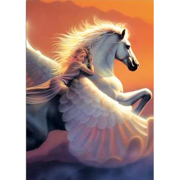 Pegasus Greeting Card