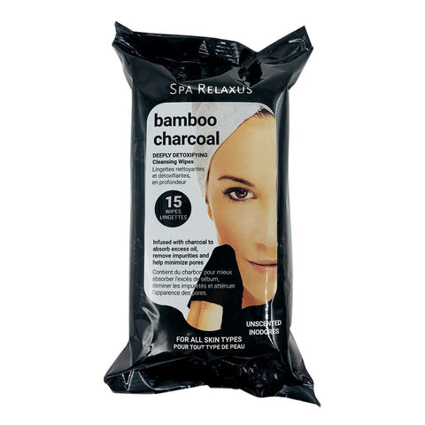 Cleansing wipes - Charcoal