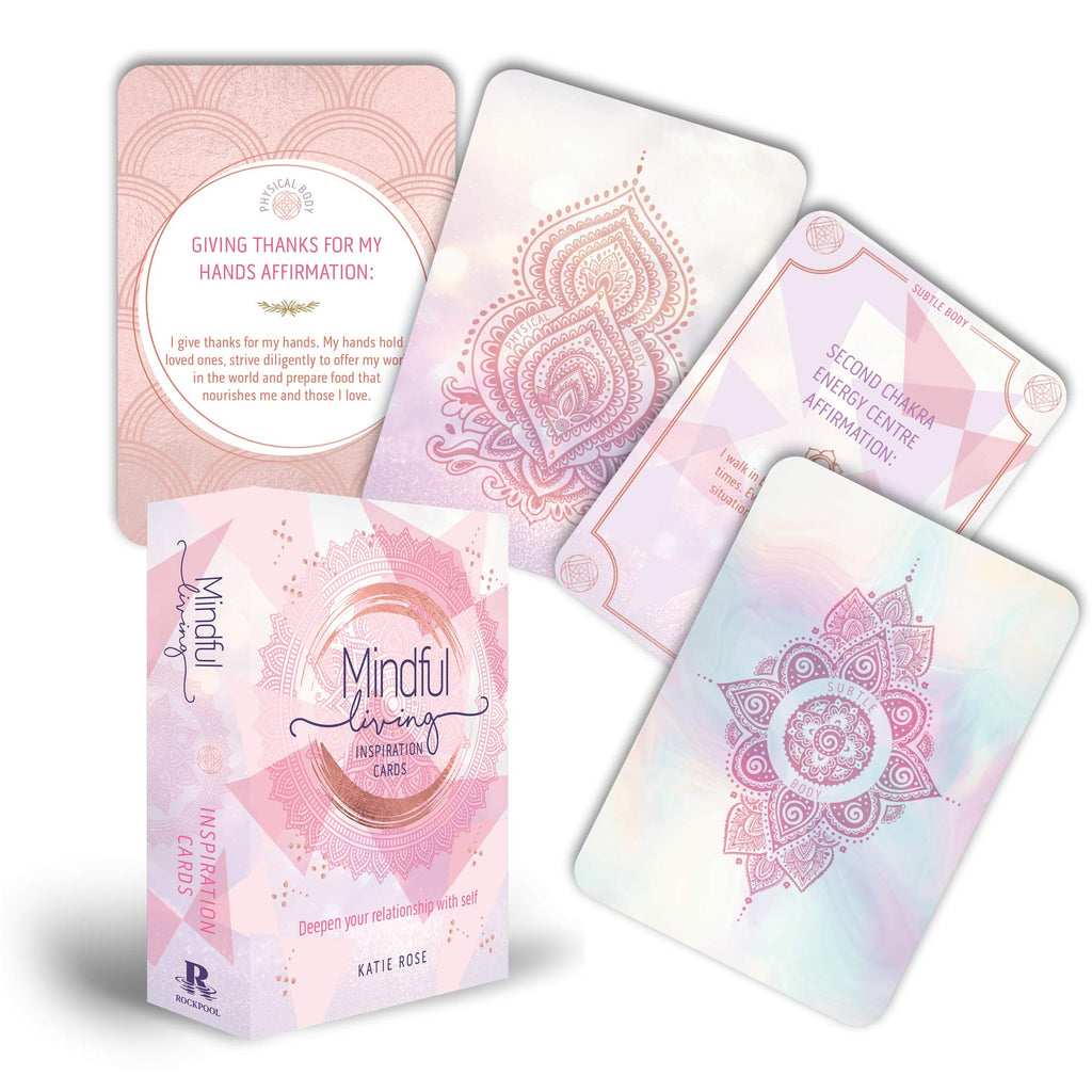 Cartes d'inspiration pour une vie en pleine conscience - Katie Rose