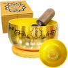 Singing bowl 5” solar plexus chakra yellow