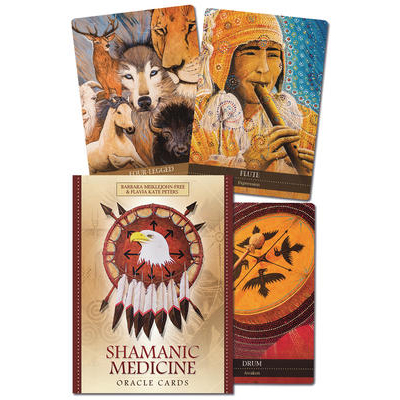 Cartes Oracle de médecine chamanique - Barbara Meiklejohn-Free