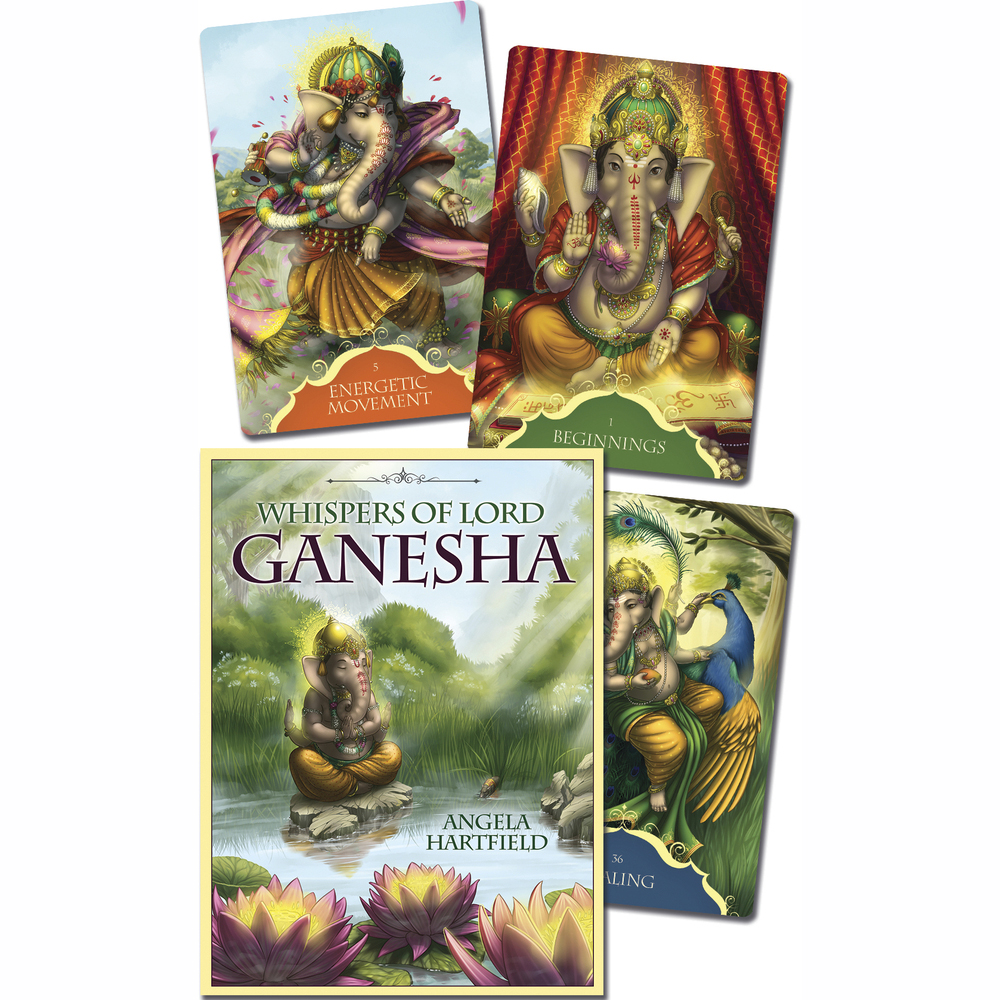 Whispers of Lord Ganesha Deck - Angela Hartfield