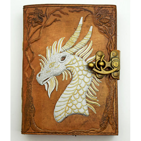 Journal Leather Two Tone Dragon