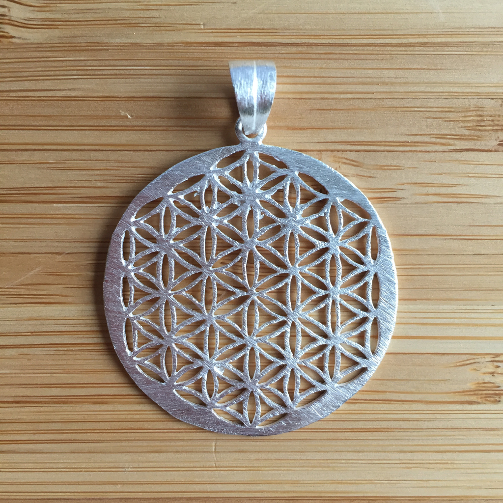 Pendant Flower Of Life Sterling Silver