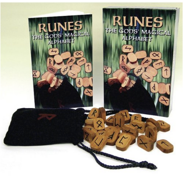 Kit de Runes en Bois Lo Scarabeo