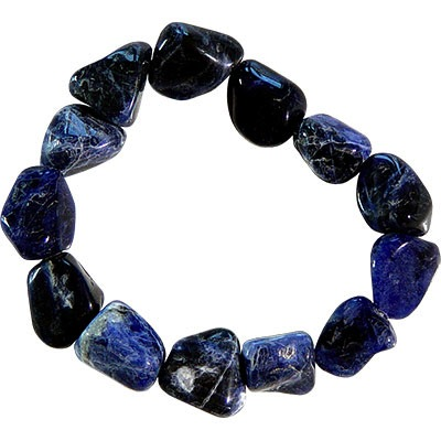 Bracelet Sodalite roulée