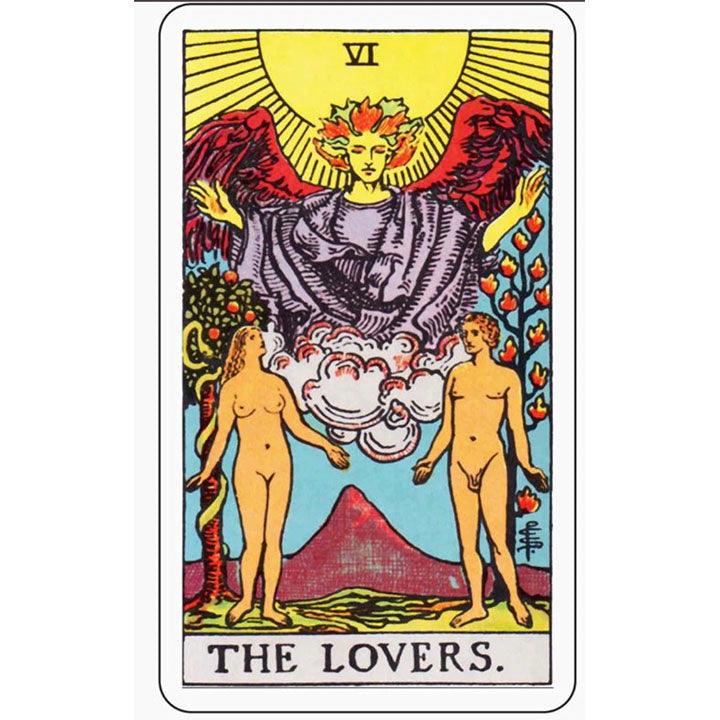 Tarot Sticker: The Lovers