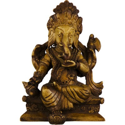 Statue Ganesha Natural Resin