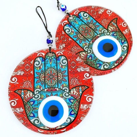 Evil Eye Red Wall Hanging