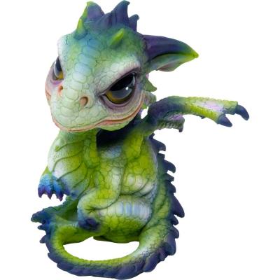 Figurine bébé dragon en résine - Debout