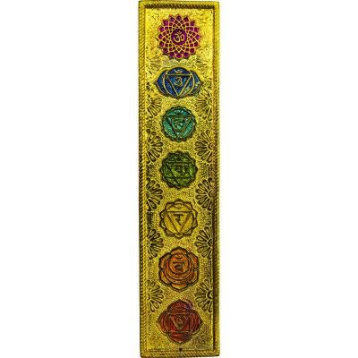 Porte encens chakras aluminium