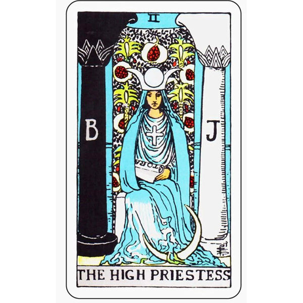 Tarot Sticker: The High Priestess
