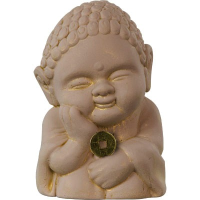 Figurine Bouddha Prospérité 2.5”