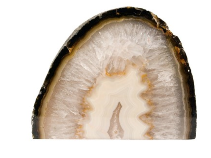 Agate Geode Candle Holder natural