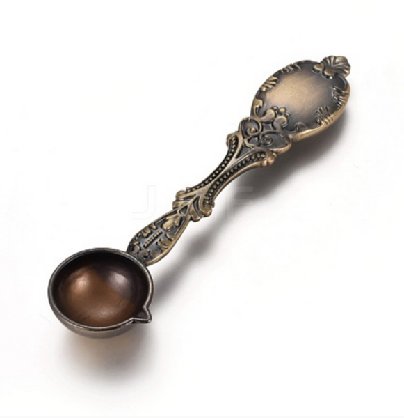 Antique Bronze Spoon Melting Wax Sealing