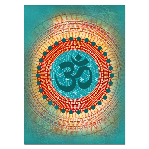 All Embracing Om Greeting Card