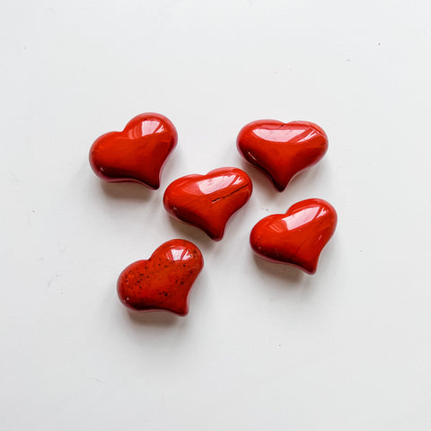 Cherub Heart - Red Jasper
