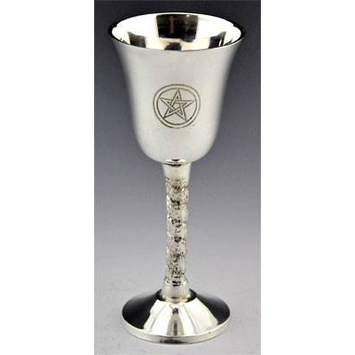 Altar Chalice Pentacle Silver Plated