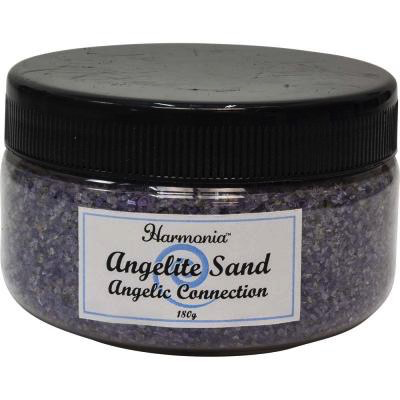 Sand in Jar Angelite - Angelic Connection