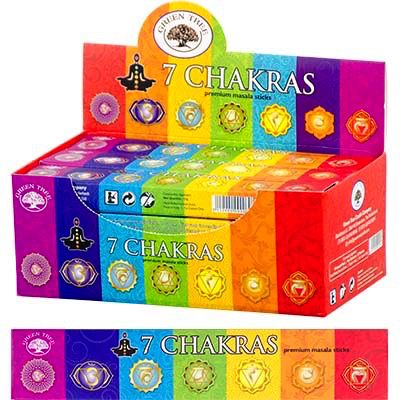 Incense Green Tree Chakras 15gr