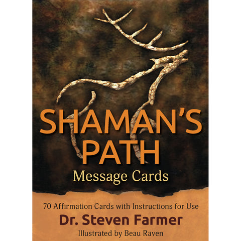 Cartes de message du chemin du chaman - Steven Farmer