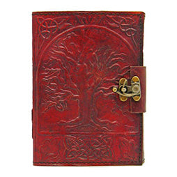 Journal Leather Tree large 7x10