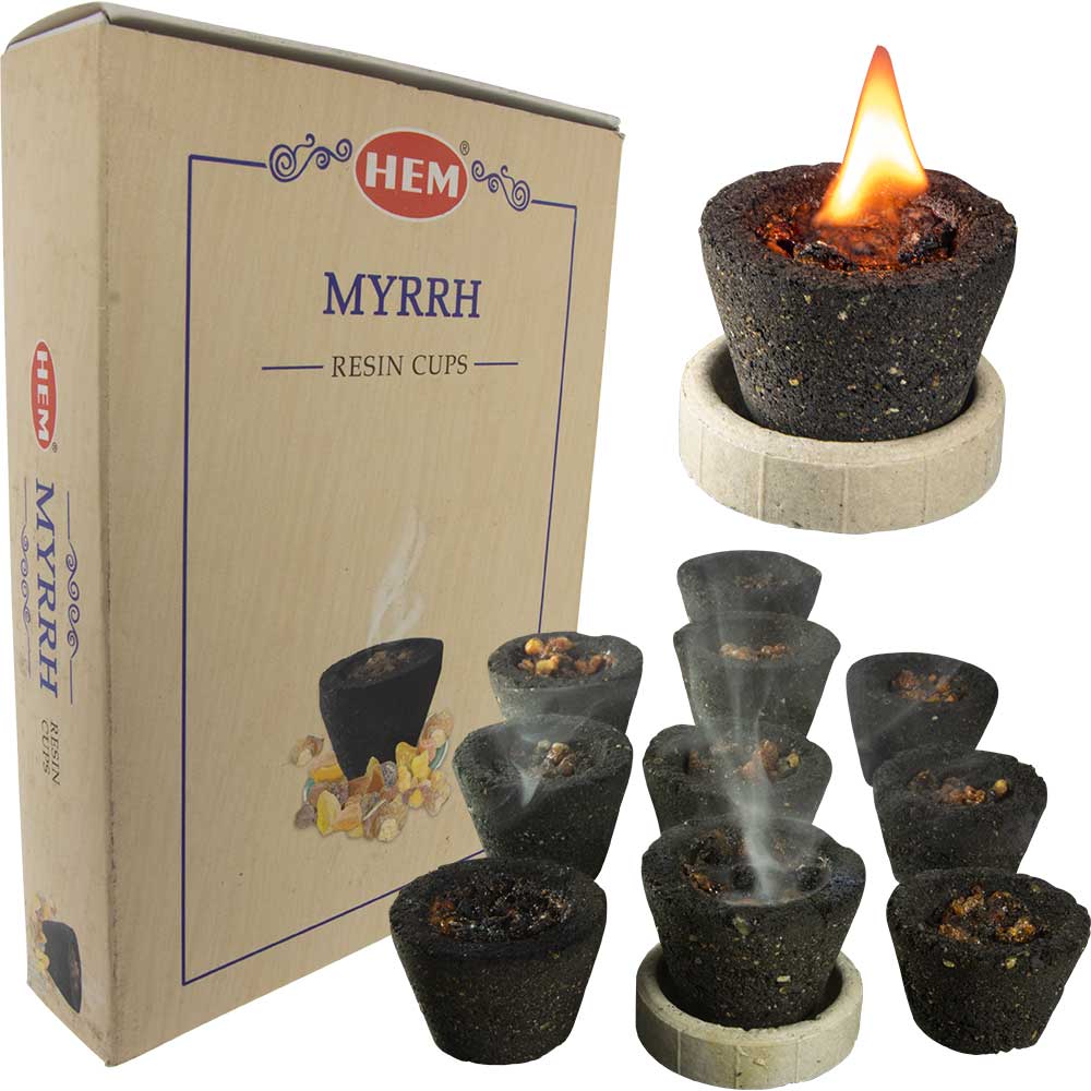 Resin Cups - HEM - Myrrh (pack of 10)