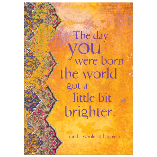 Day You Were Born Greeting Card