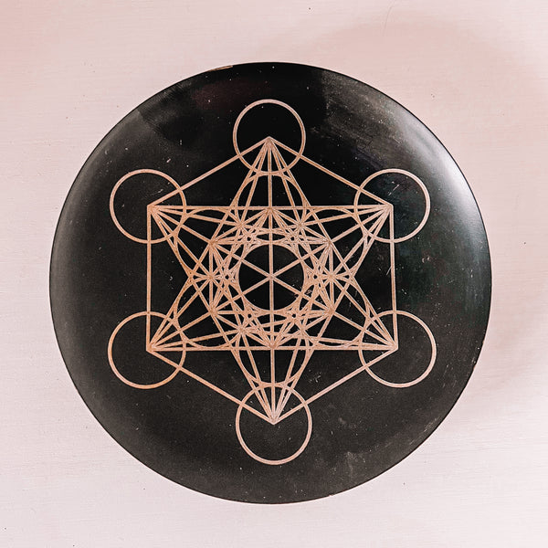 Candle Holder/Plate - Metatron