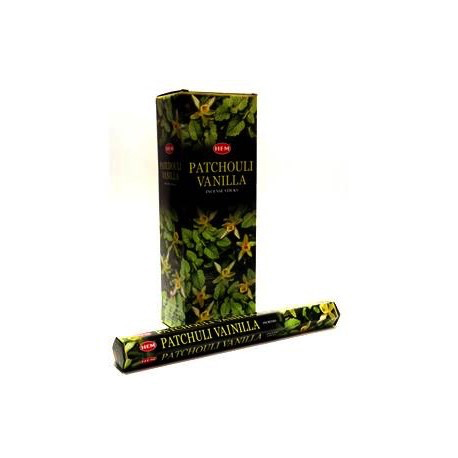 Incense HEM Patchouli Vanilla 20gr