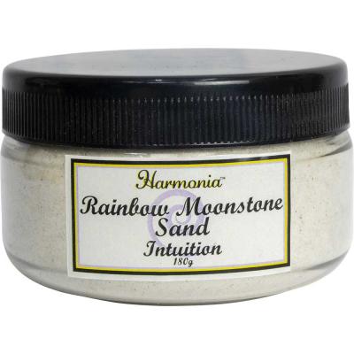 Sand in Jar Rainbow Moonstone - Intuition