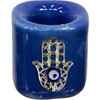 Candle holder mini - Blue/fatima