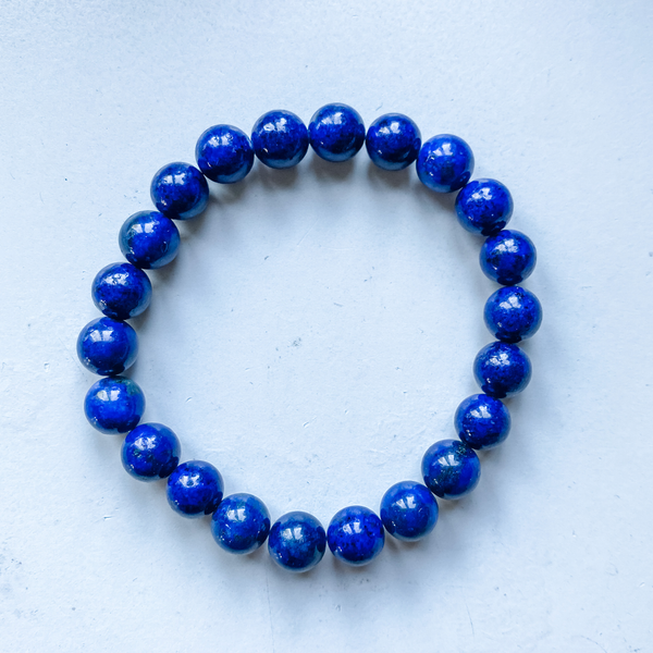 Bracelet 8mm lapis lazuli