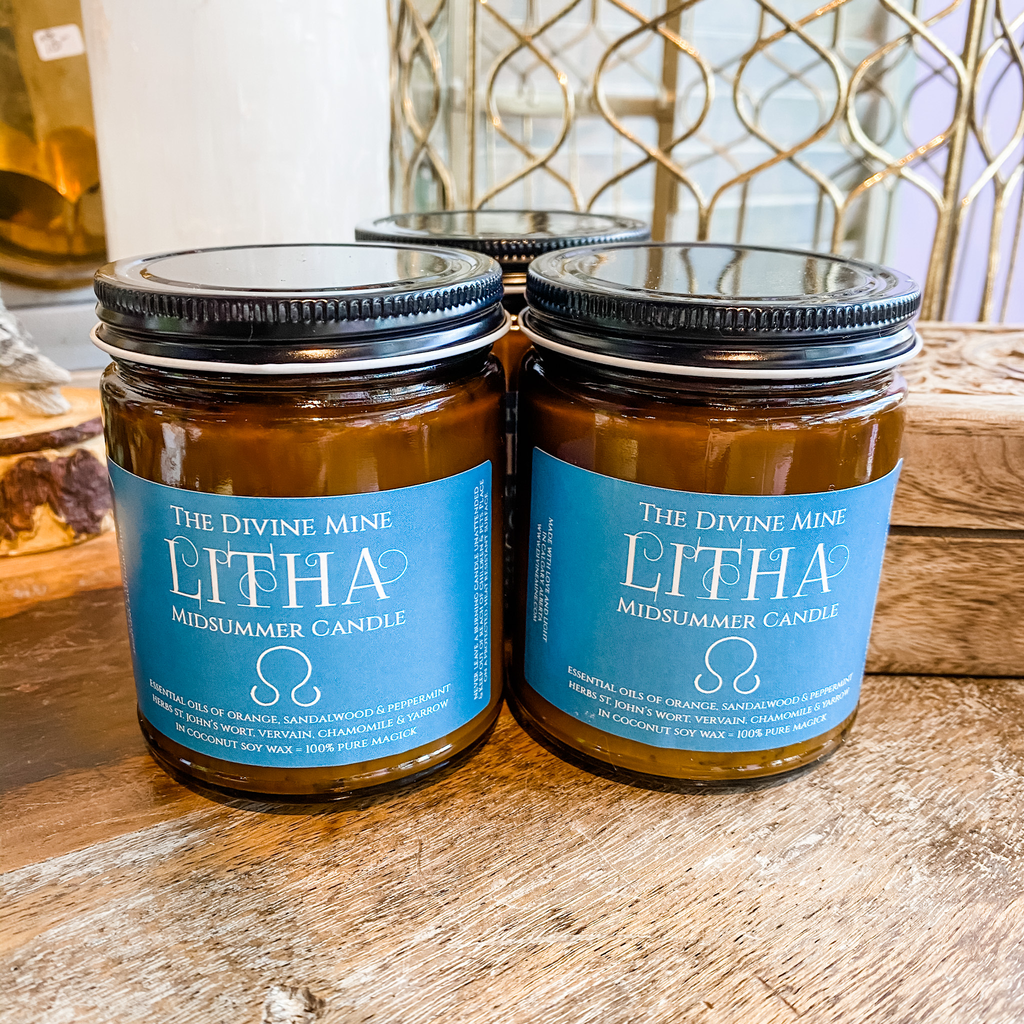 Candle jar coconut soy - LITHA - Limited Edition
