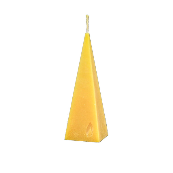 Beeswax Candle - Pyramid
