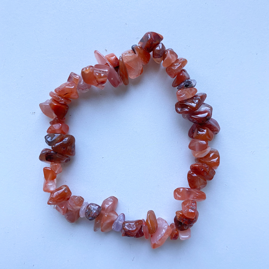 Bracelet Chip Carnelian