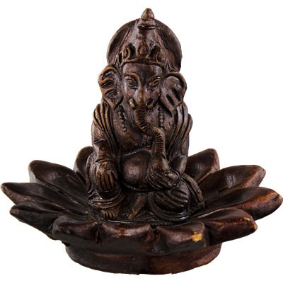 Porte-encens Ganesha sur Lotus