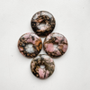 Disque Donut/Pi rhodonite 30mm