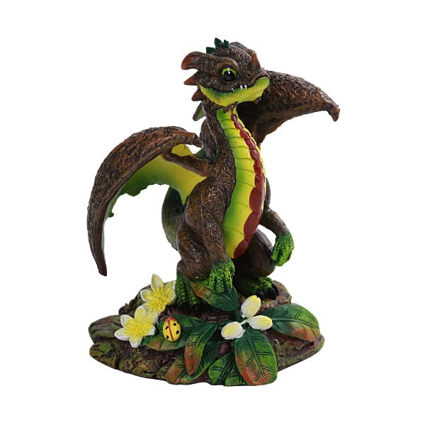 Avocado Garden Dragon Statue