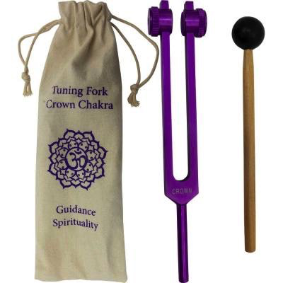 Tuning Fork - Purple Tuned for the Crown Chakra