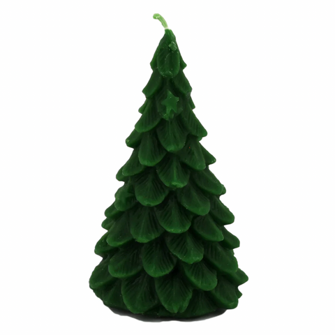 Beeswax forest green yule tree
